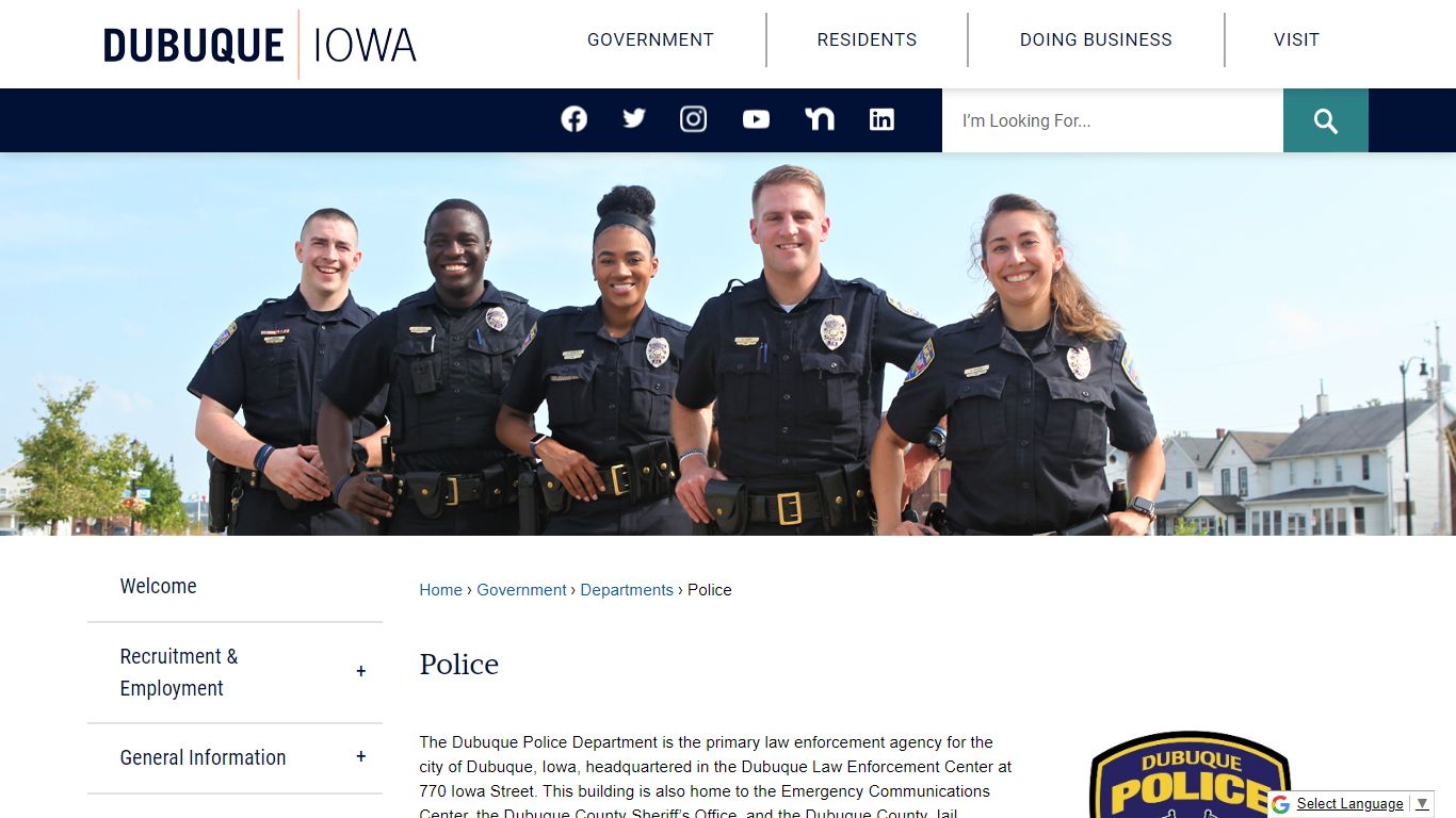 Police | Dubuque, IA - Official Website